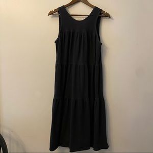 NWOT EVERLANE TANK MIDI TIERED DRESS